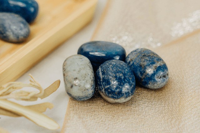 Pierre roulée Lapis lazuli - Purification et bonheur