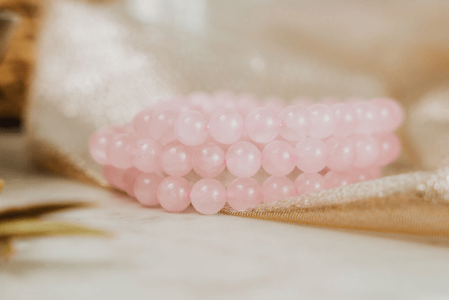 Bracelet Quartz rose - Amour, tendresse et apaisement