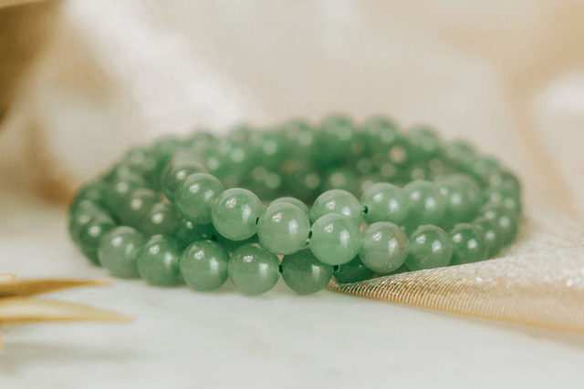 Bracelet Aventurine - Connaissance et prospérité créative