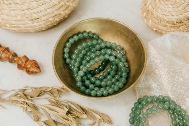 Bracelet Aventurine - Connaissance et prospérité créative
